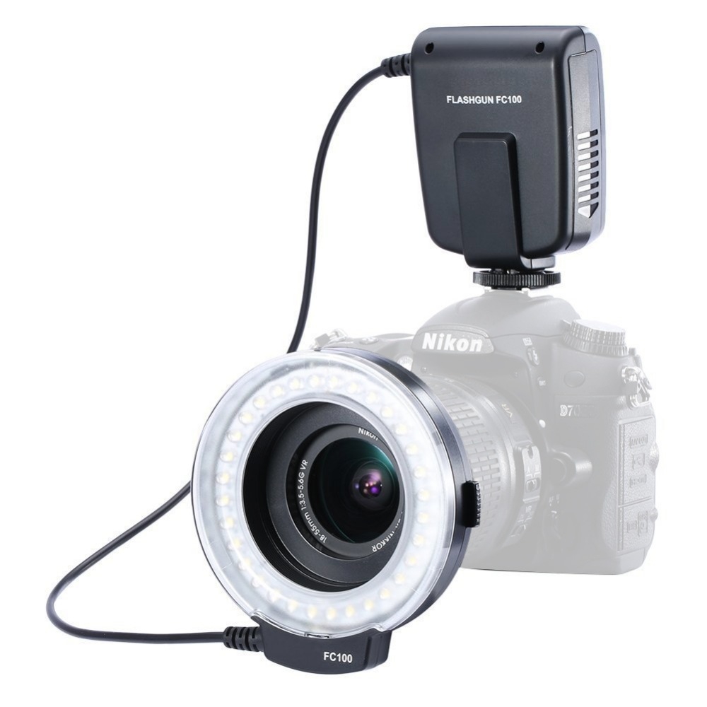 Dagaanbieding - LED Flash Ring voor DSLR, voor o.a.Canon-Nikon-Olympus-Panasonic-Pentax dagelijkse koopjes